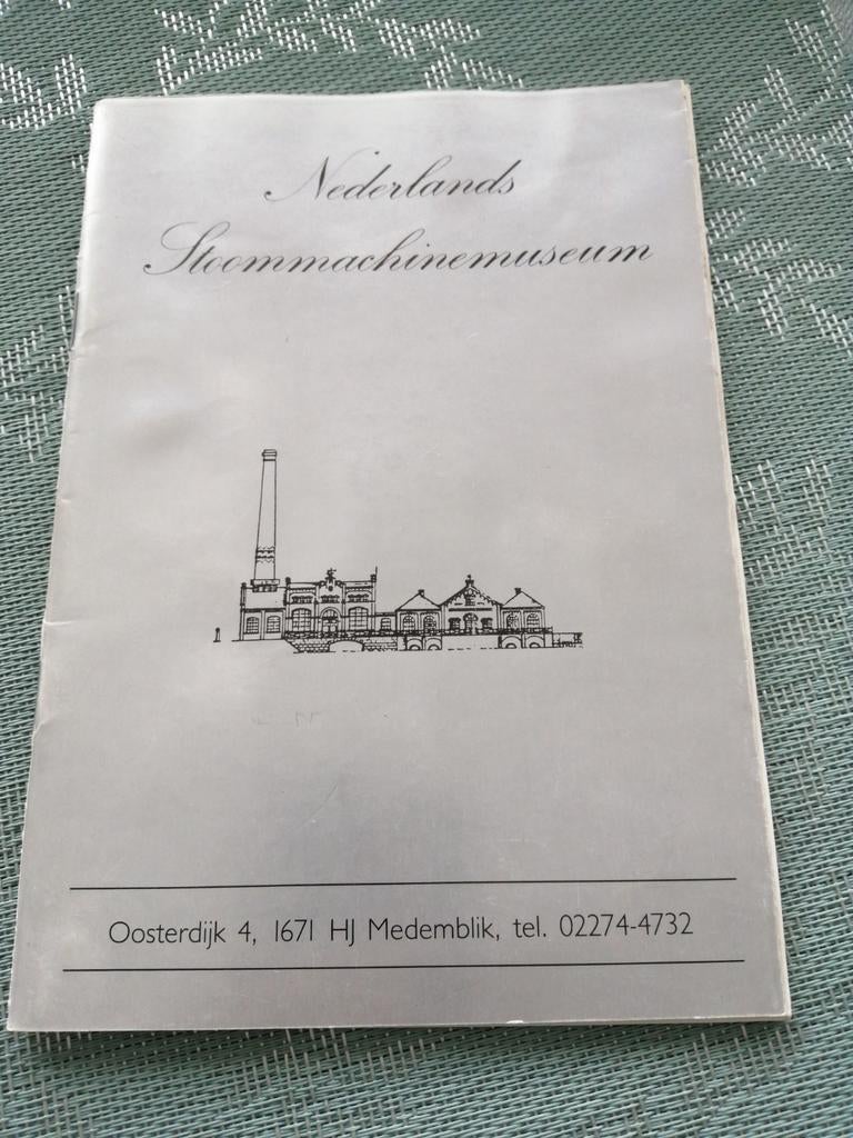 Nederlands Stoommachinemuseum Gids Medemblik, Motoren, Ophalen of Verzenden, Overige merken