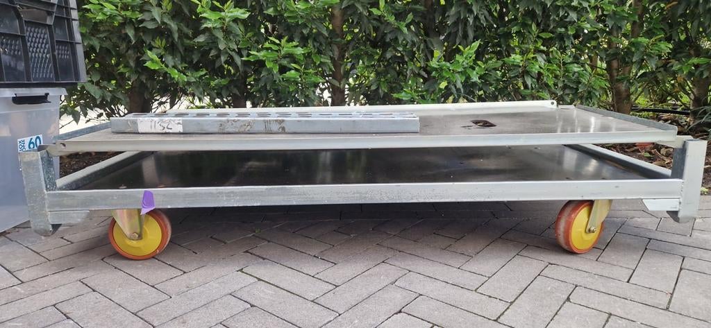 Zgan Deense kar - Plantenwagen, 100 liter of meer, Ophalen of Verzenden, Zo goed als nieuw, Transportkar