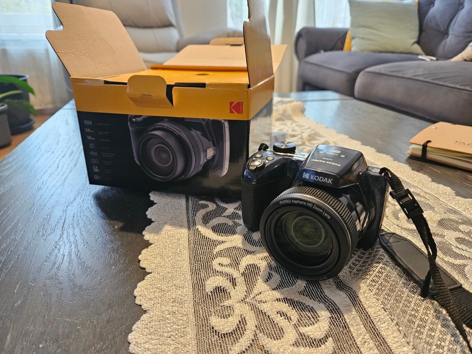 Kodak AZ528 Bridgecamera - Zo goed als nieuw, Audio, Tv en Foto, Ophalen of Verzenden, Zo goed als nieuw, Kodak, 8 keer of meer