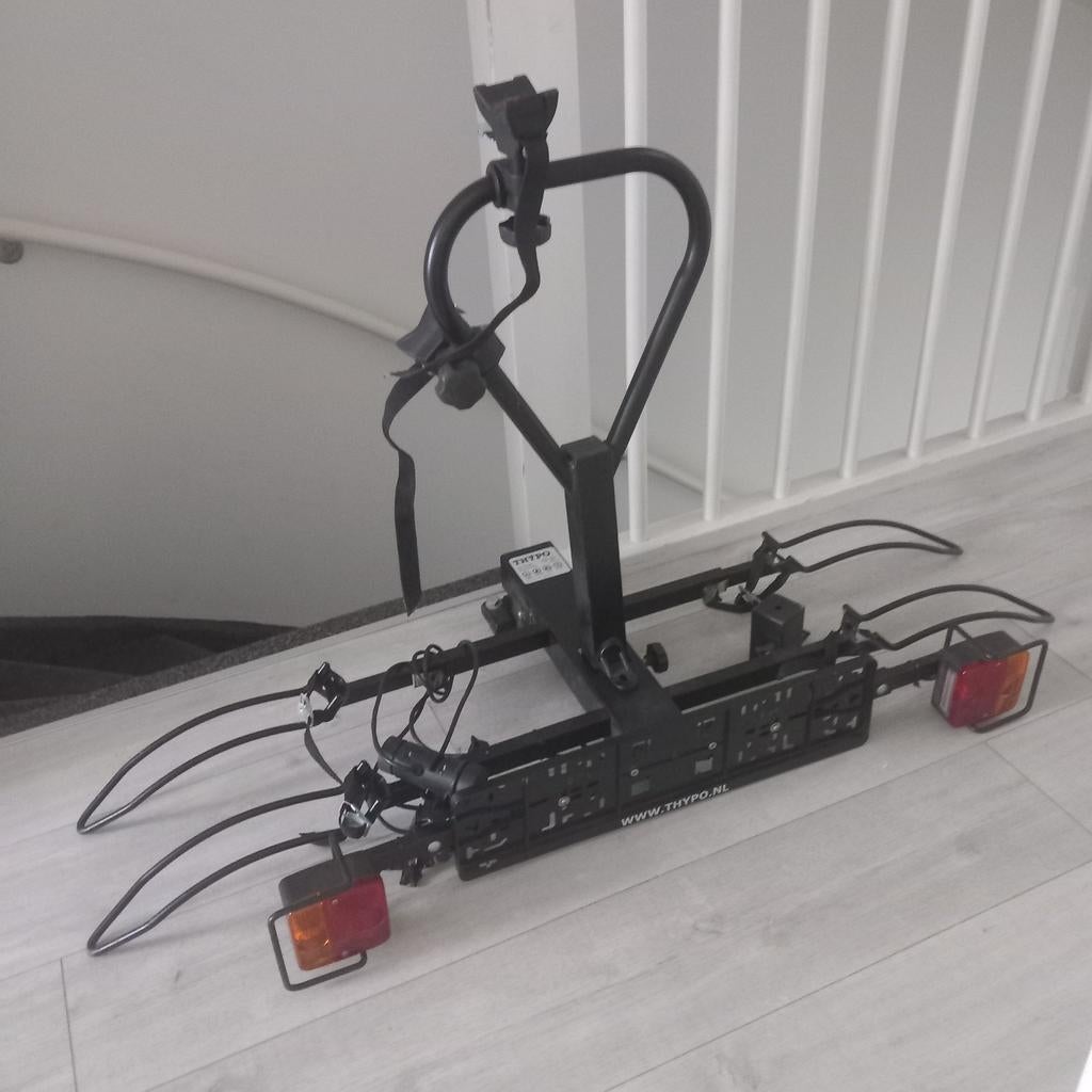 THYPO PROLOOG Trekhaak Fietsendrager voor 2 fietsen, Ophalen, Gebruikt, Trekhaakdrager, Brede banden