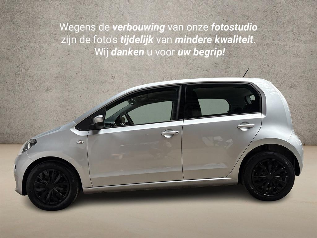 Volkswagen up! 1.0 move up! (NAVIGATIE, 5 DEURS, AIRCO, SPOR, Auto's, Volkswagen, Voorwielaandrijving, Euro 5, Stof, Gebruikt