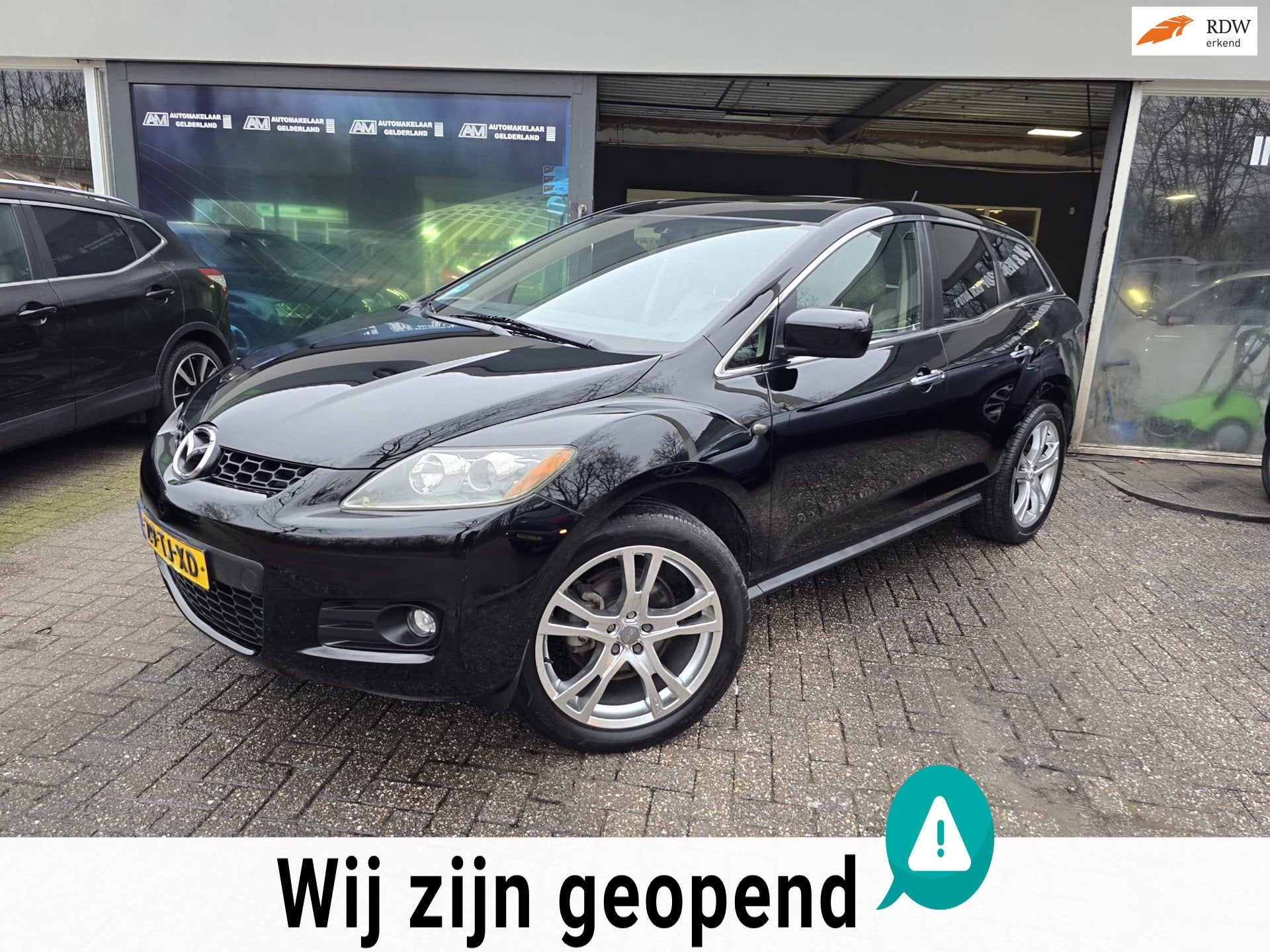 Mazda CX-7 2.3 Turbo Touring | AUTOMAAT | 3/6 OF 12MND GARAN, Auto's, Mazda, Automaat, Dealer onderhouden, 450 kg, Gebruikt