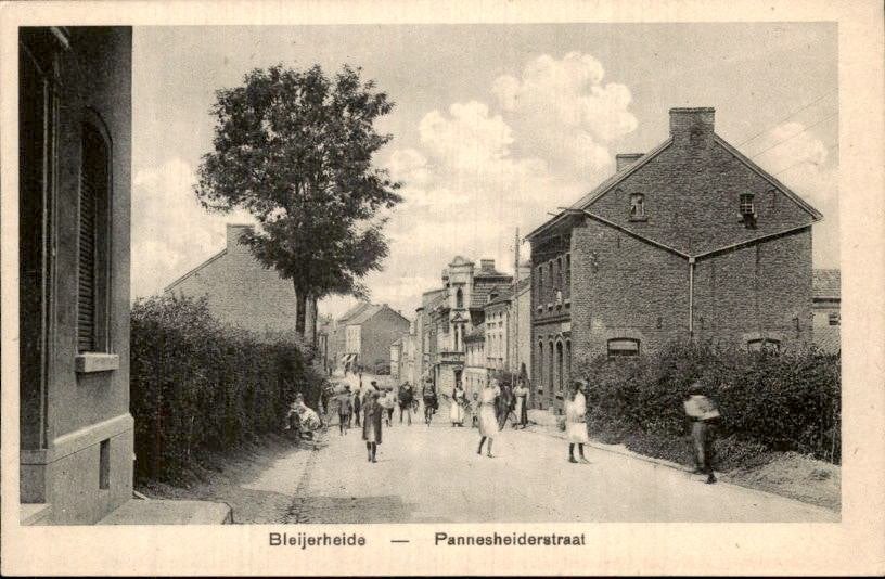 Bleijerheide - Kerkrade - Panneheiderstraat - 1915, Verzenden, Voor 1920, Ongelopen, Limburg