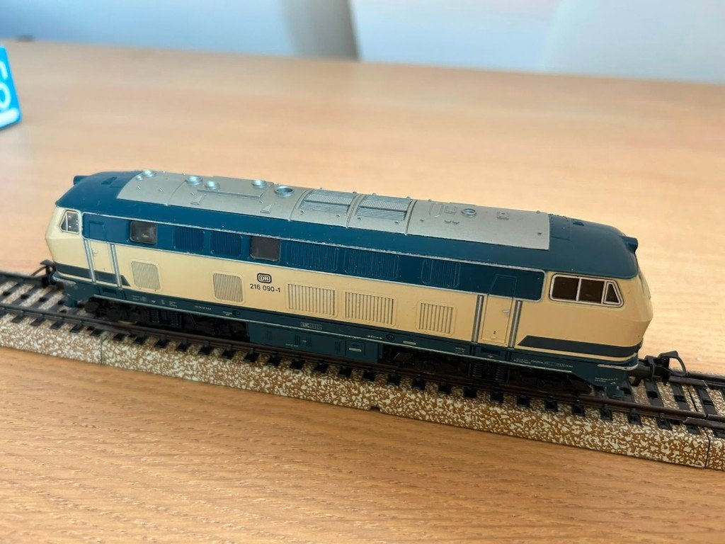 Dieselloc Märklin, Hobby en Vrije tijd, Ophalen, Wisselstroom, Gebruikt, Locomotief