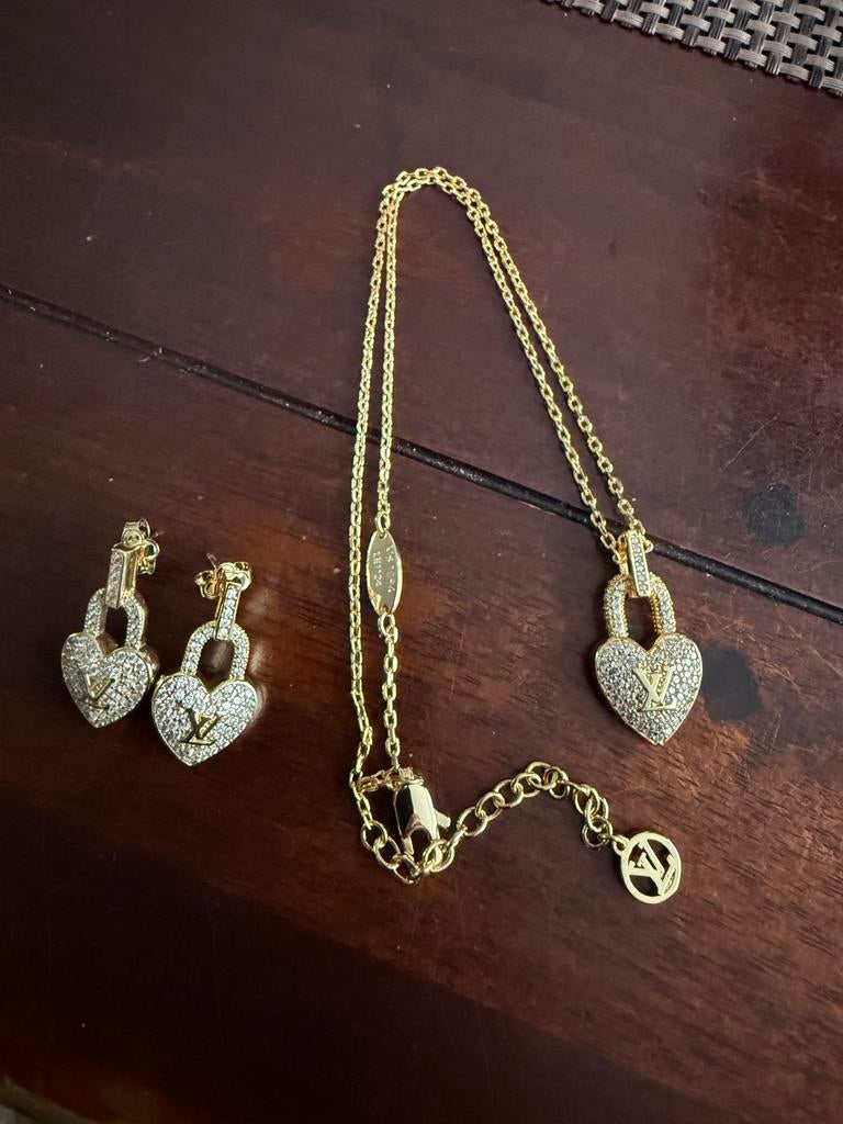 Hartjes set Moederdag cadeau, Met kristal, Overige materialen, Nieuw, Ophalen of Verzenden