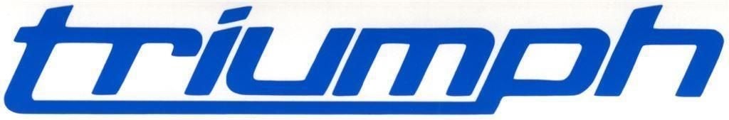 Triumph sticker #19, Motoren, Verzenden