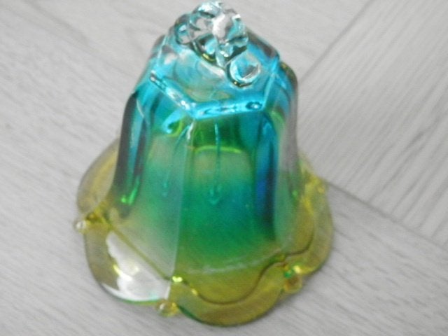 Glazen bel in prachtige kleuren, Ophalen of Verzenden