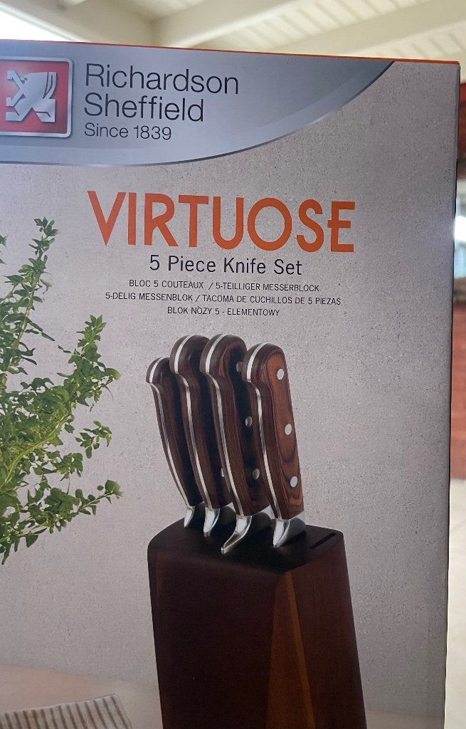 Luxe messenset, Ophalen, Bestekset, Nieuw, Rvs of Chroom