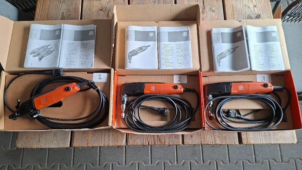 Diverse Fein Plaatscharen doorloopscharen 230v NIEUW, ,, Nieuw, Ophalen of Verzenden, ,