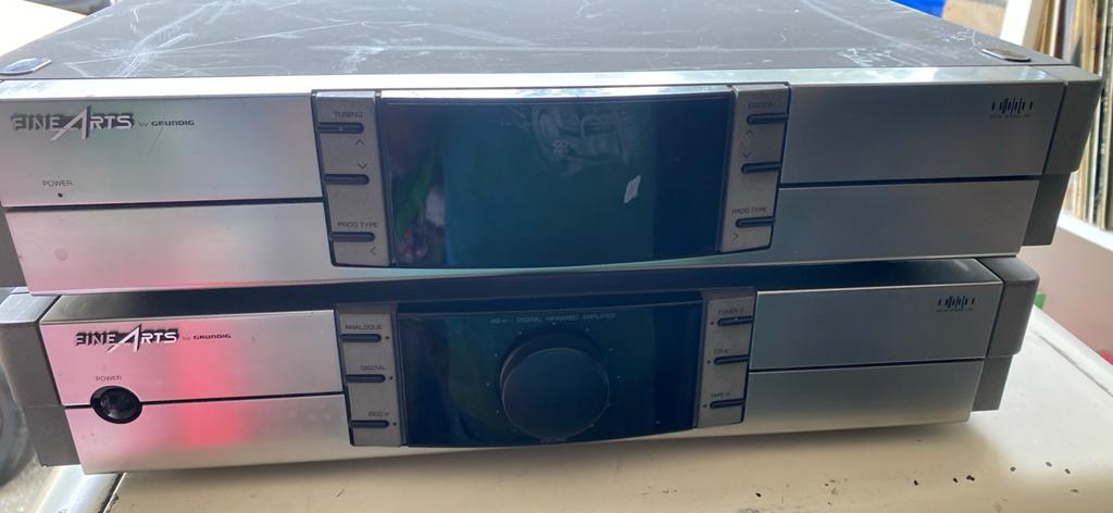Fine Arts by grundig vintage versterker, Ophalen of Verzenden, Zo goed als nieuw