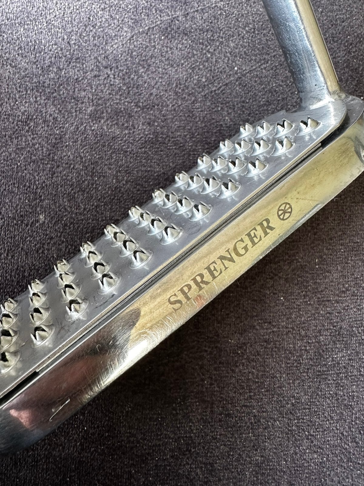 Sprenger stijgbeugels met metalen gripzool, Ophalen of Verzenden, Gebruikt