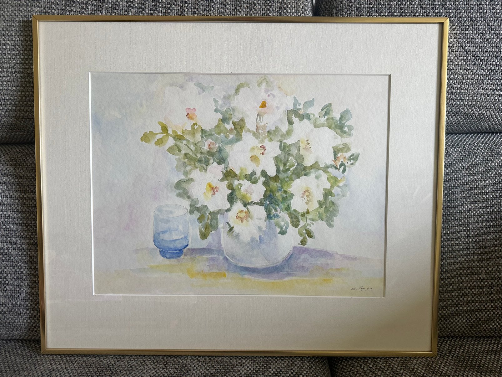 Schilderij, Huis en Inrichting, Woonaccessoires | Schilderijen, Tekeningen en Foto's, Ophalen, 50 tot 75 cm, Tekening, 50 tot 75 cm