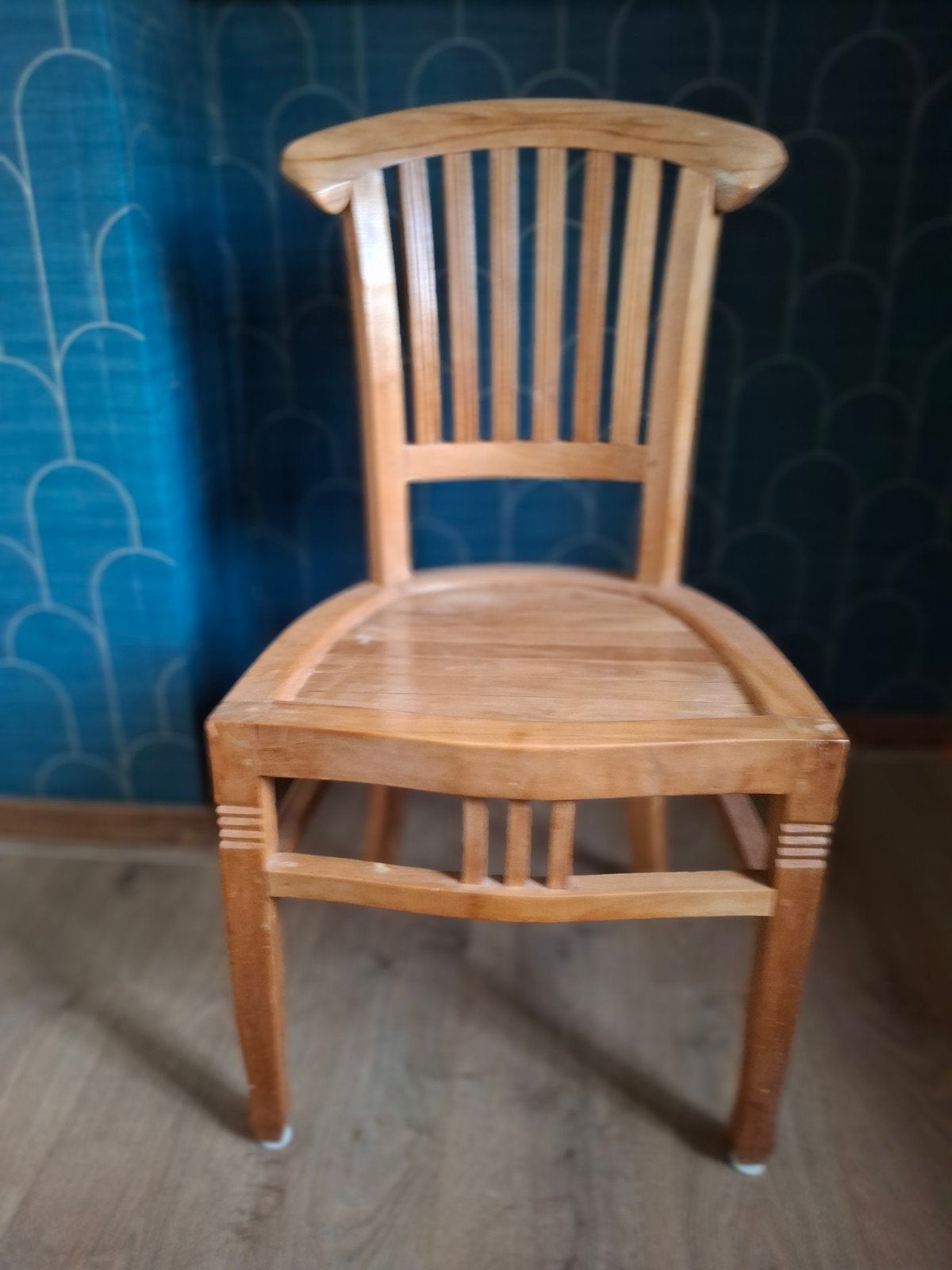 8 Teakhouten eetkamerstoelen - Oersterk en degelijk, Ophalen, Gebruikt, Bruin, Vijf, Zes of meer stoelen