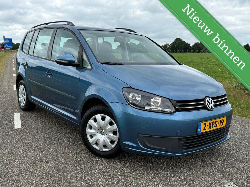 Volkswagen Touran 1.2 TSI Trendline BLM 105pk | 1e eig, Auto's, Volkswagen, Euro 5, Gebruikt, Zwart, 4 cilinders