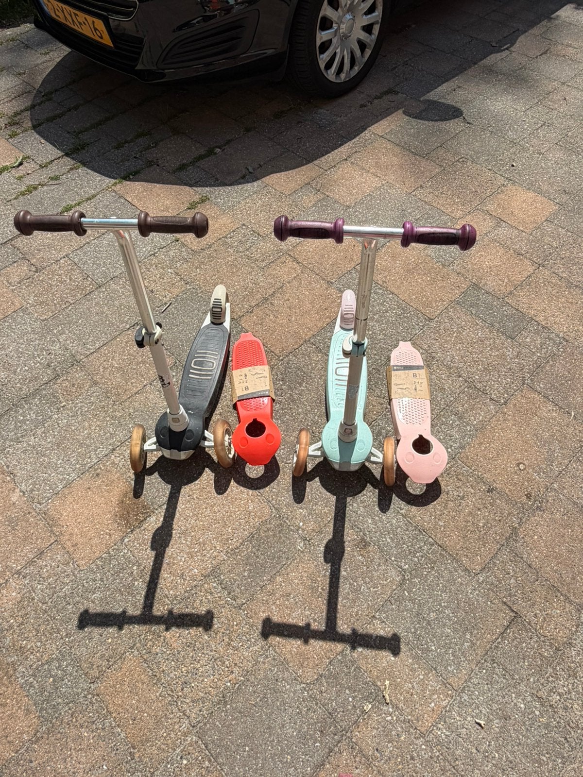 2 Decathlon Oxelo B1 stepjes, Ophalen, Gebruikt, Gewone step