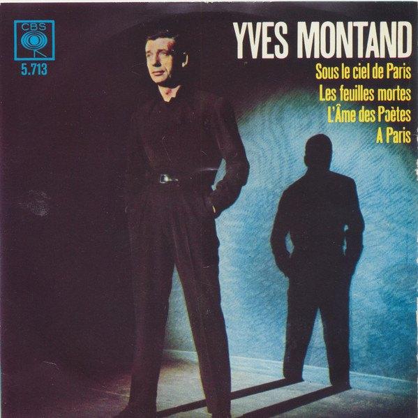 MINT SINGLE EP E.P. Yves Montand ‎– Sous Le Ciel De Paris, Verzenden, Zo goed als nieuw, Wereldmuziek