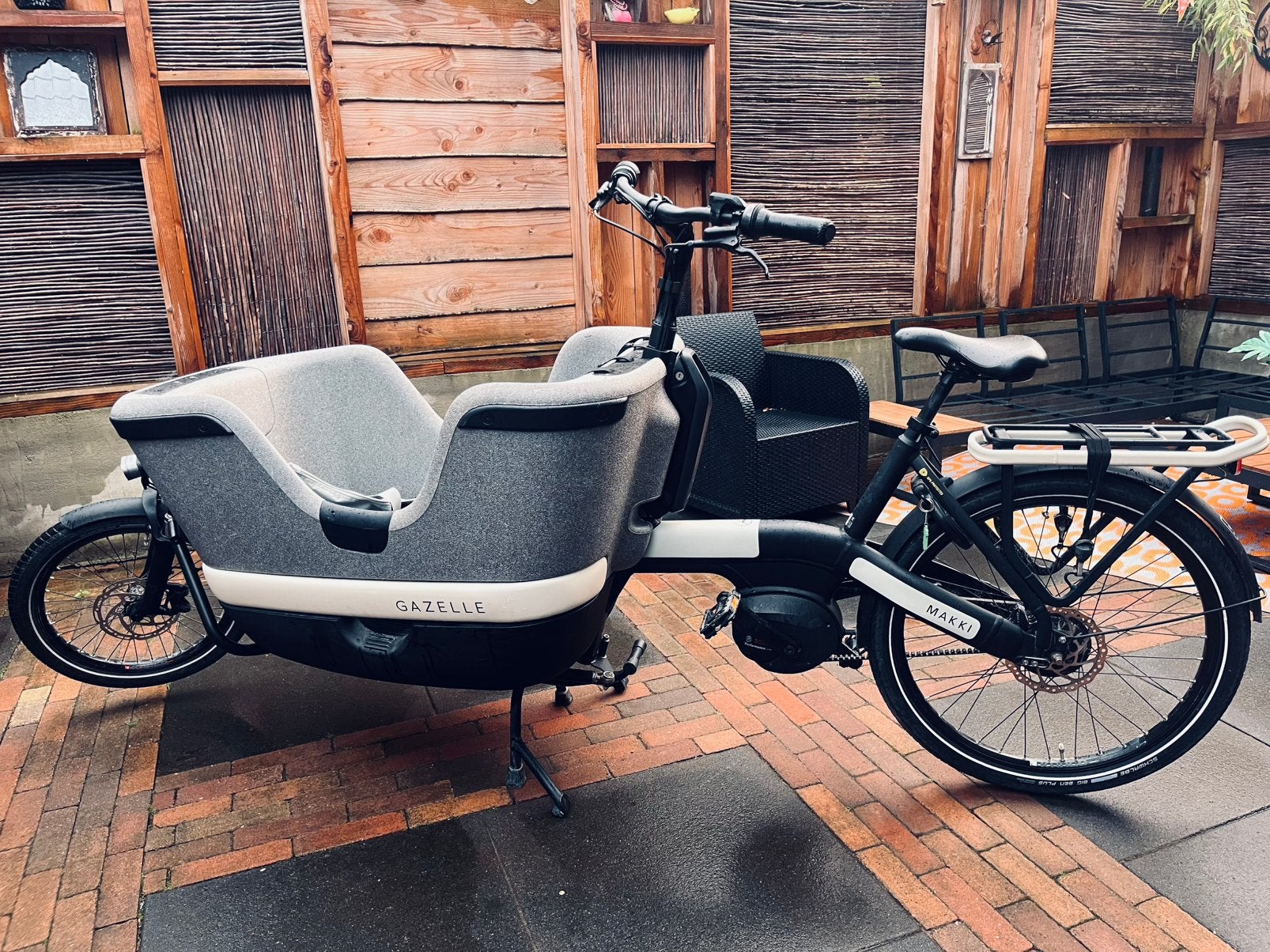 Gazelle Makki elektrische bakfiets 2024, Ophalen, Gebruikt, Gazelle