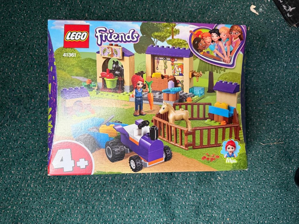 Lego Friends 41361 - Mia's Veulenstal *NIEUW*, Nieuw, Friends, Ophalen of Verzenden, Complete set
