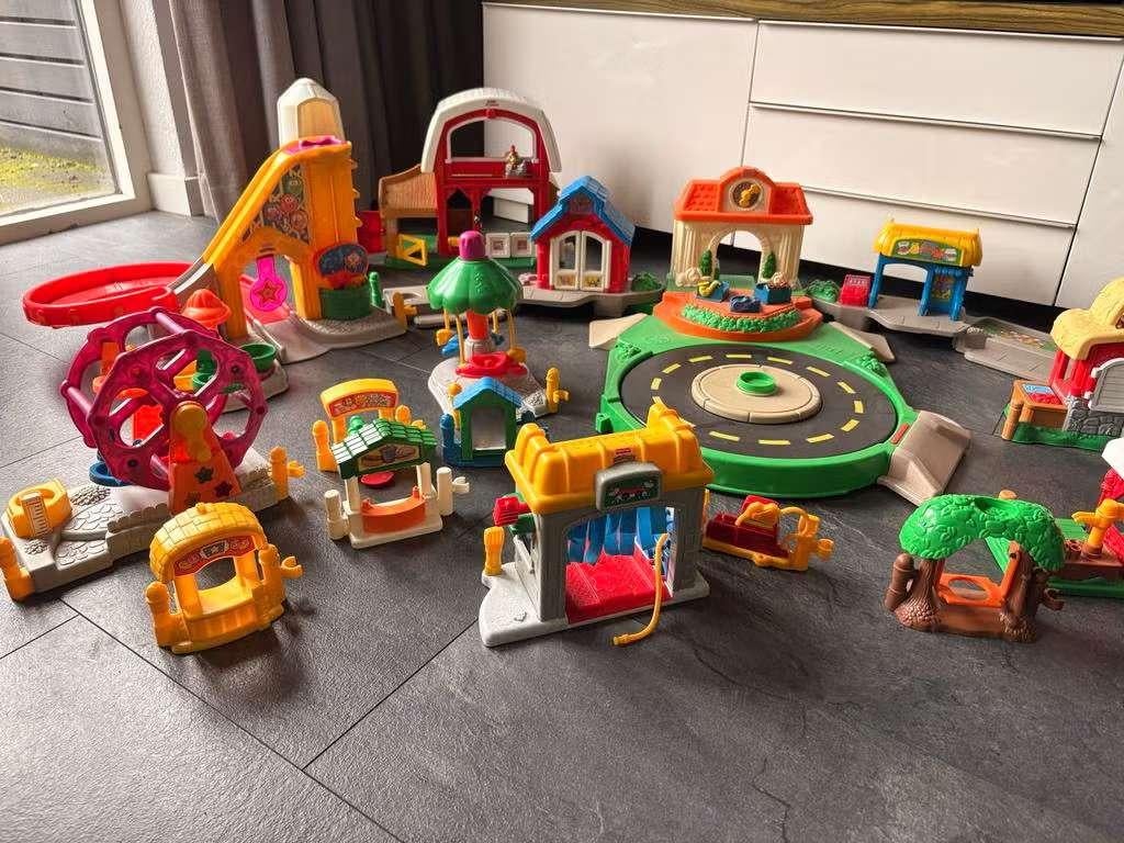 Grote collectie Fisher-Price Little People, Kinderen en Baby's, Speelgoed | Fisher-Price, Ophalen, Gebruikt, Speelset, Met geluid