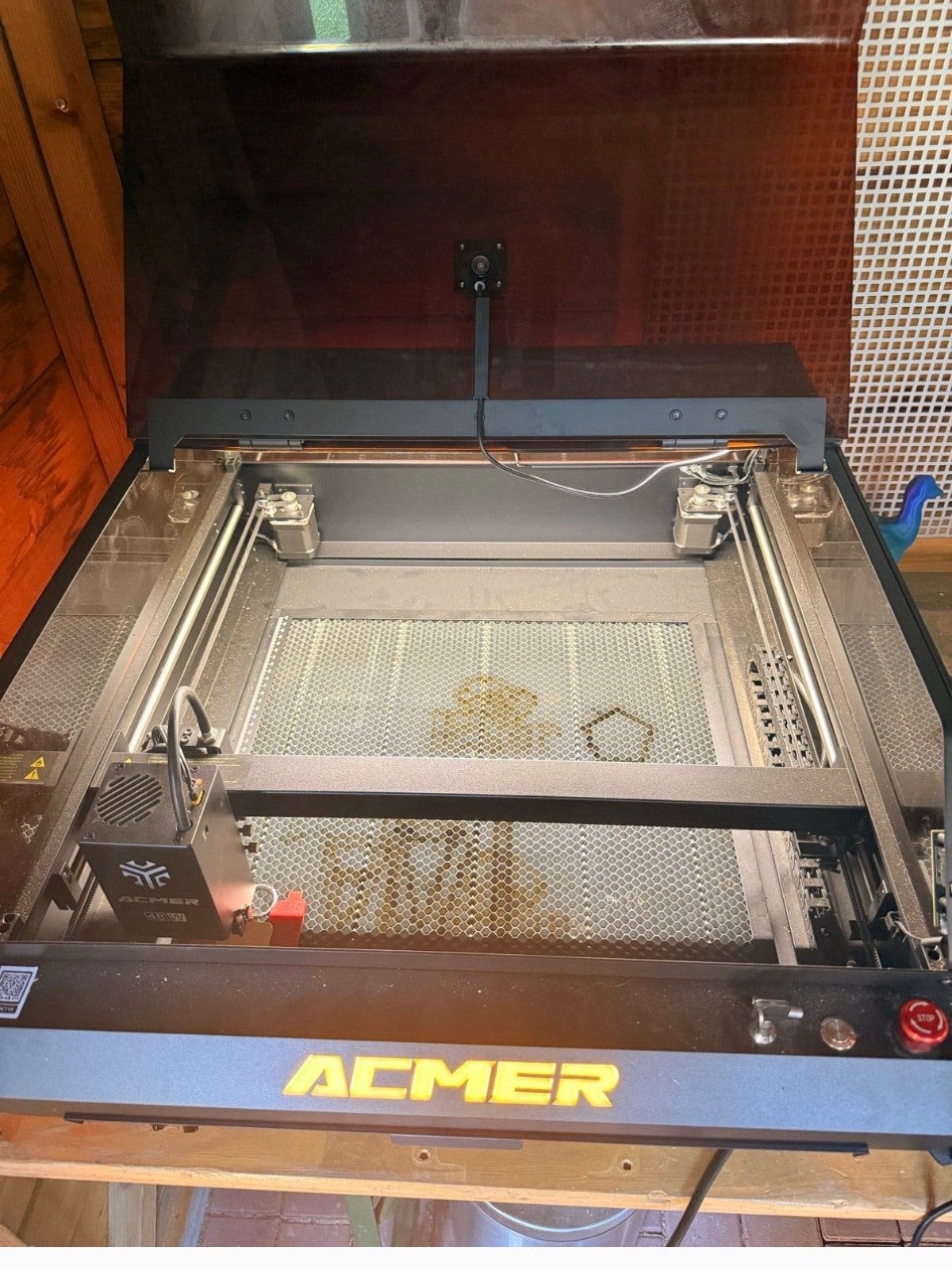 ACMER 48W Lasergraveermachine - Zo goed als nieuw, Ophalen of Verzenden, Zo goed als nieuw