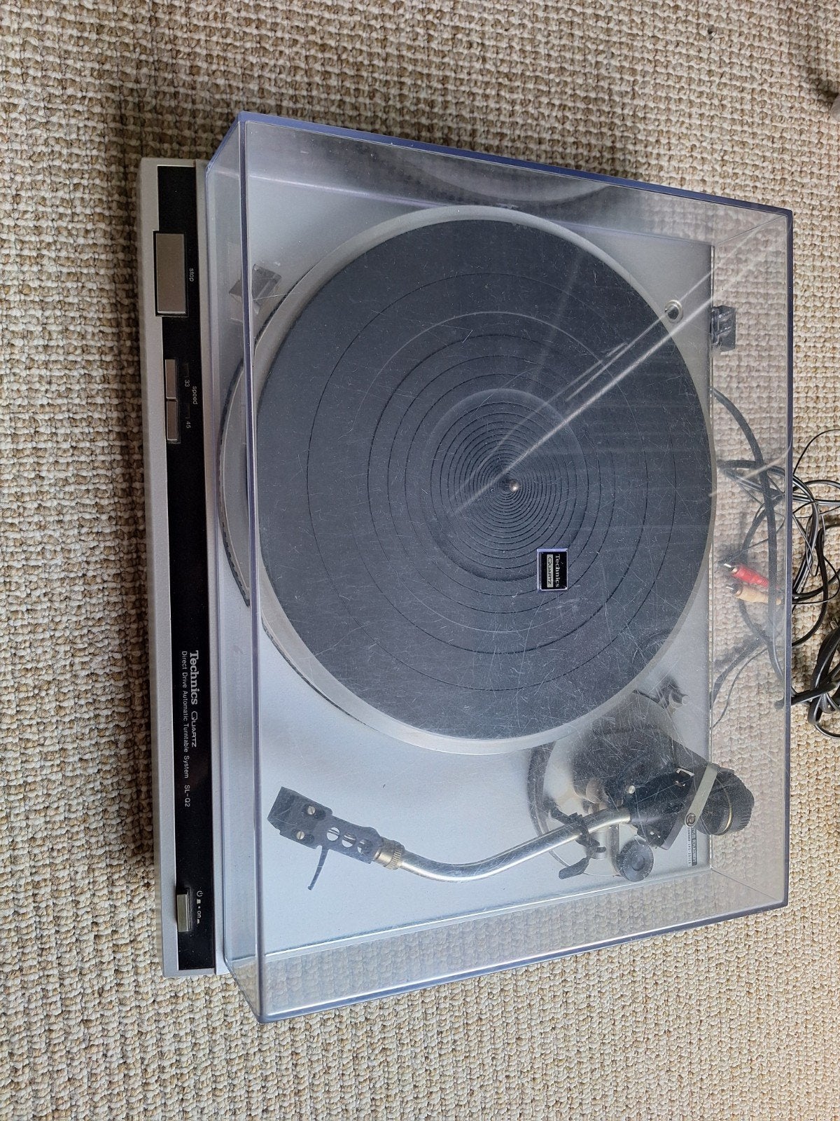 Technics SL-Q2 Direct Drive Automatische Platenspeler, Ophalen, Gebruikt, Automatisch, Platenspeler
