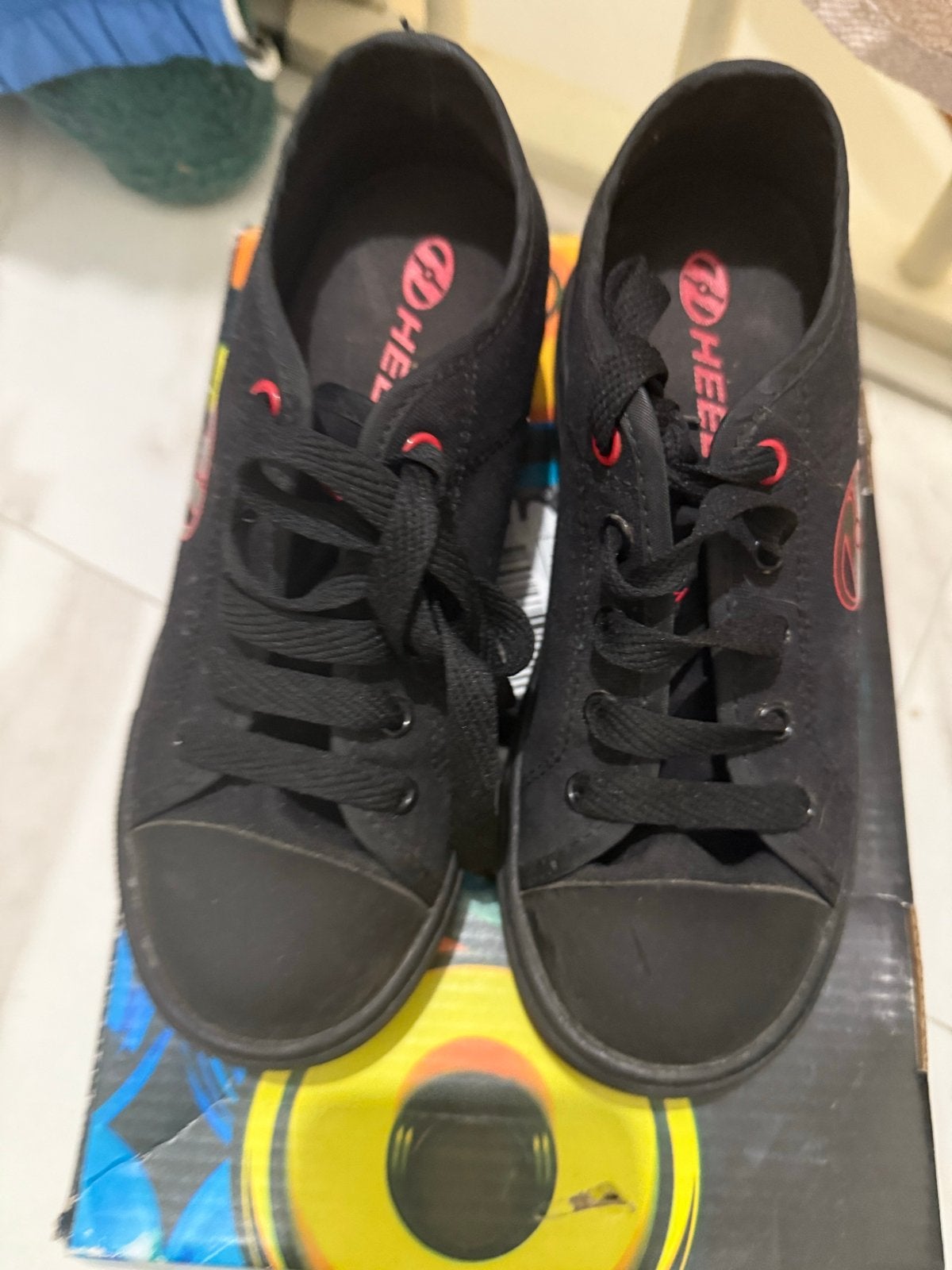Heelys rolschoenen zwart - Maat 33, Ophalen of Verzenden, Gebruikt, Kinderen