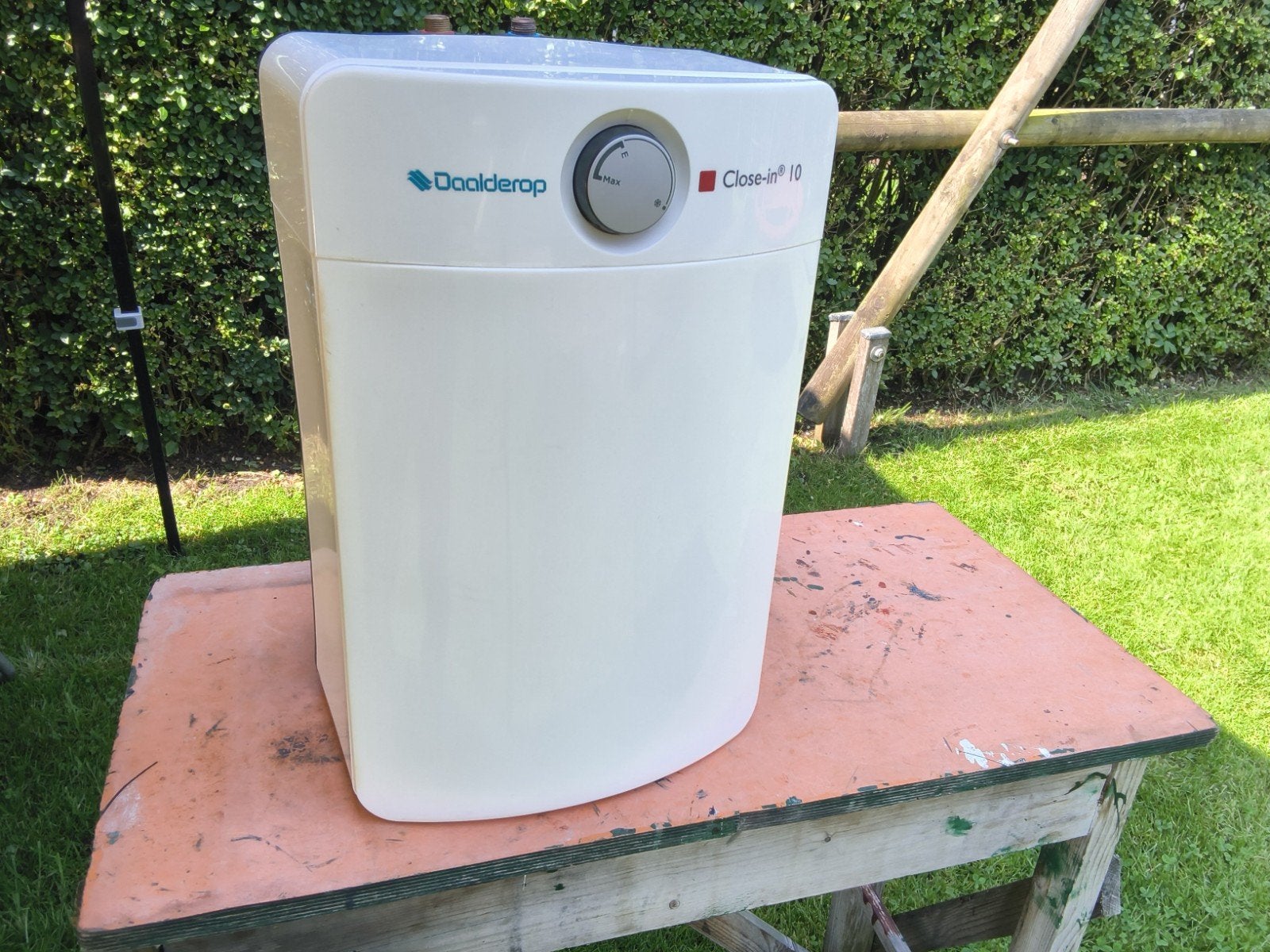 10 liter boilertje, Minder dan 20 liter, Ophalen of Verzenden, Boiler, Minder dan 3 jaar oud