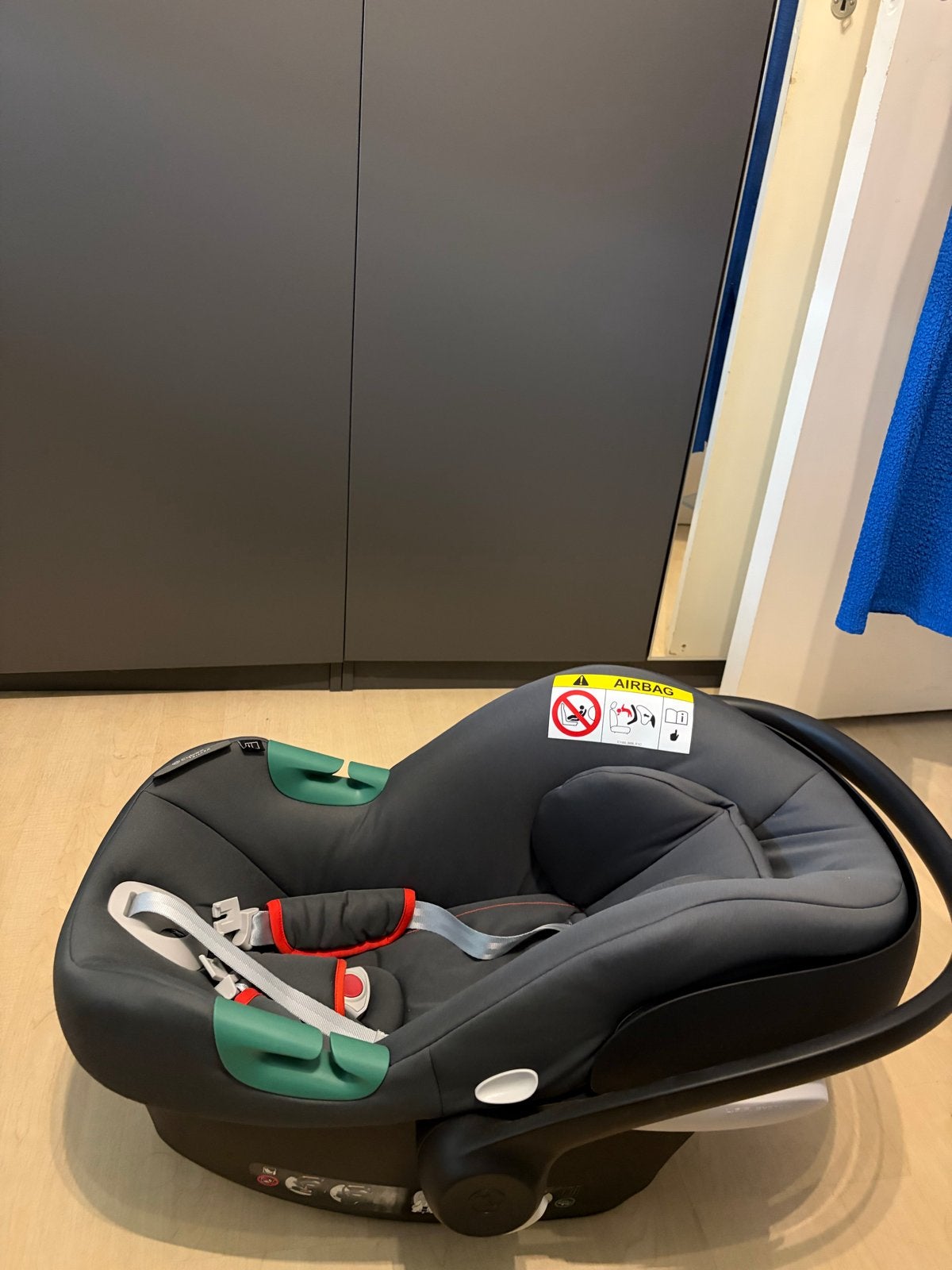 Cybex autostoel - Zo goed als nieuw, Autogordel of Isofix, Zijbescherming, Zo goed als nieuw, 0 t/m 13 kg
