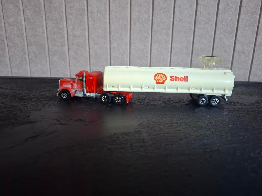 Hot Wheels Peterbilt Shell Tanker 1980, Hobby en Vrije tijd, Modelauto's | Overige schalen, Gebruikt, Auto, Ophalen of Verzenden