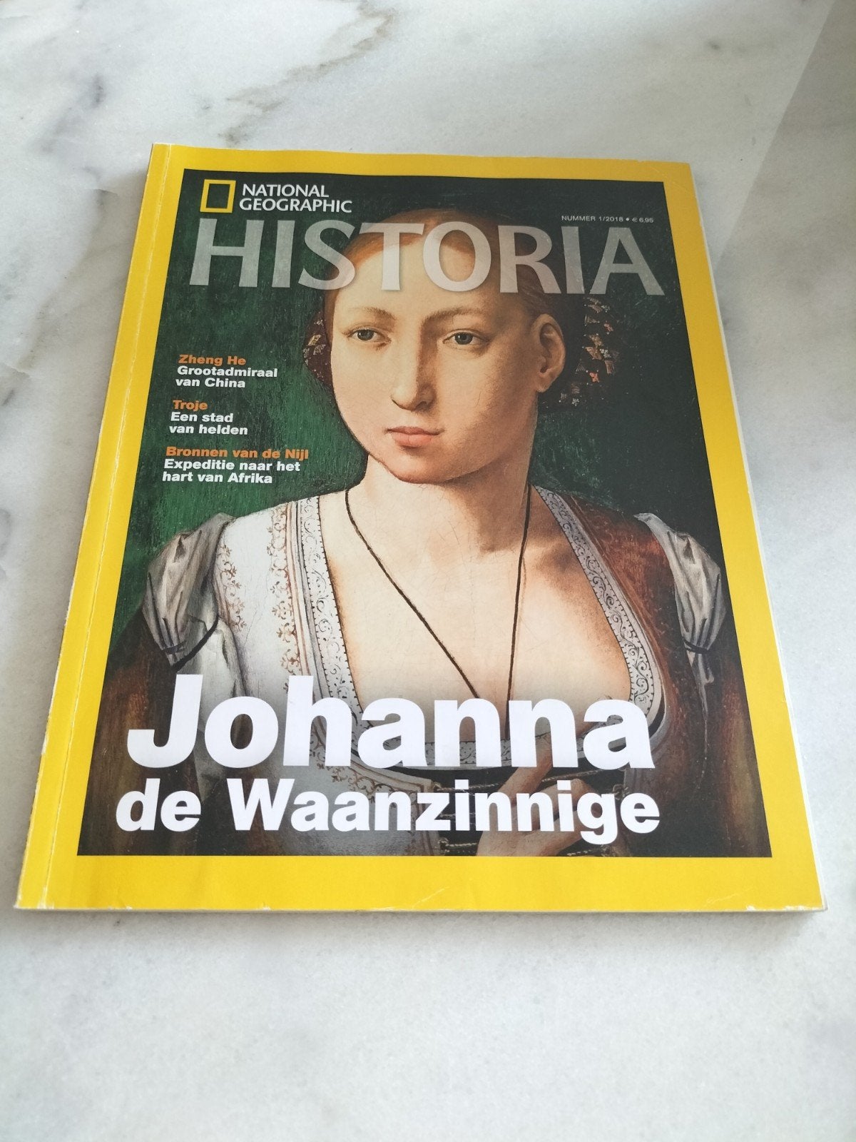 National Geographic Historia - Johanna de Waanzinnige, Ophalen of Verzenden, Zo goed als nieuw, Overige typen