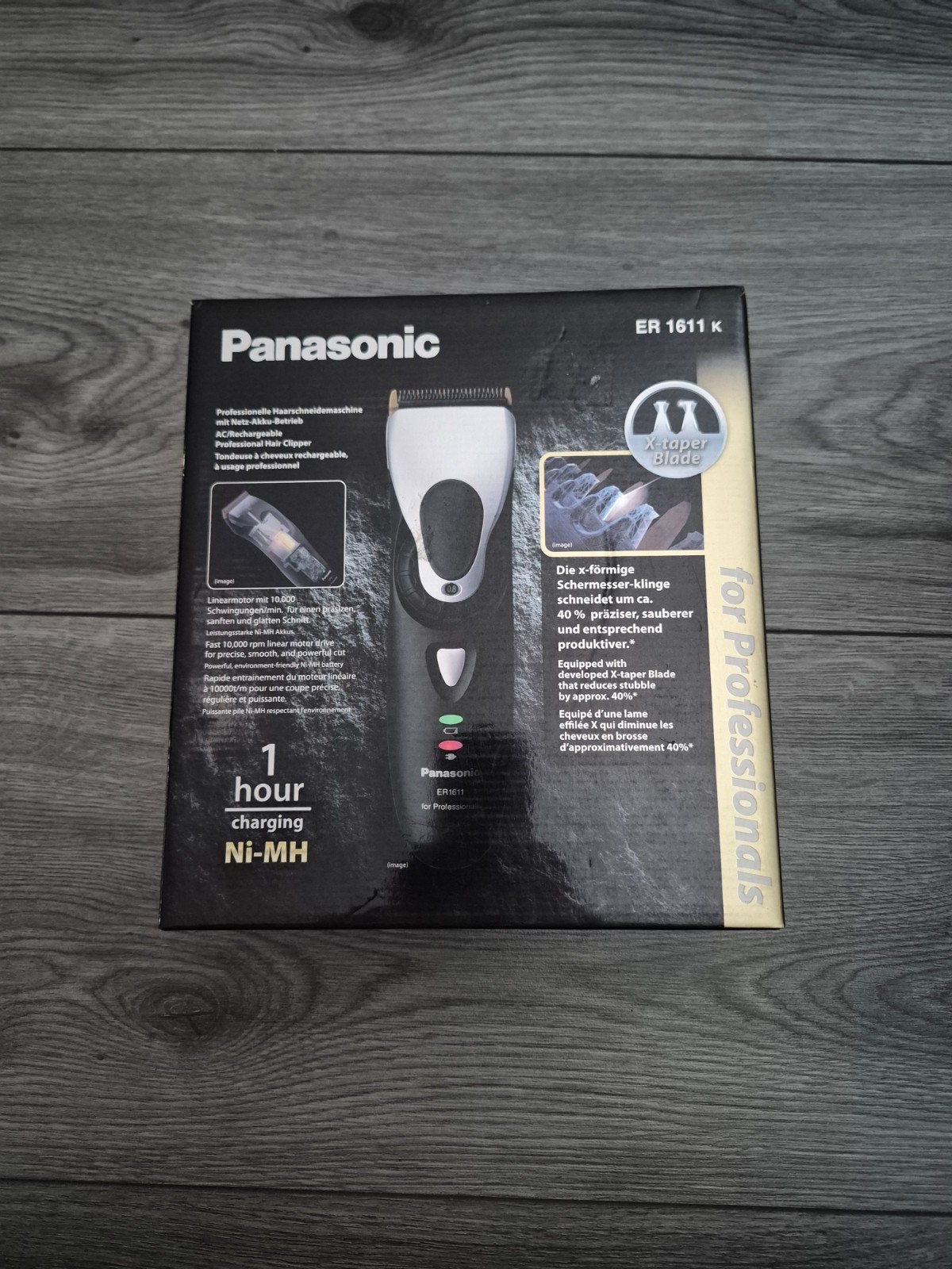 Panasonic ER 1611 K Professionele Haartrimmer, Ophalen, Zo goed als nieuw, Haarverzorging