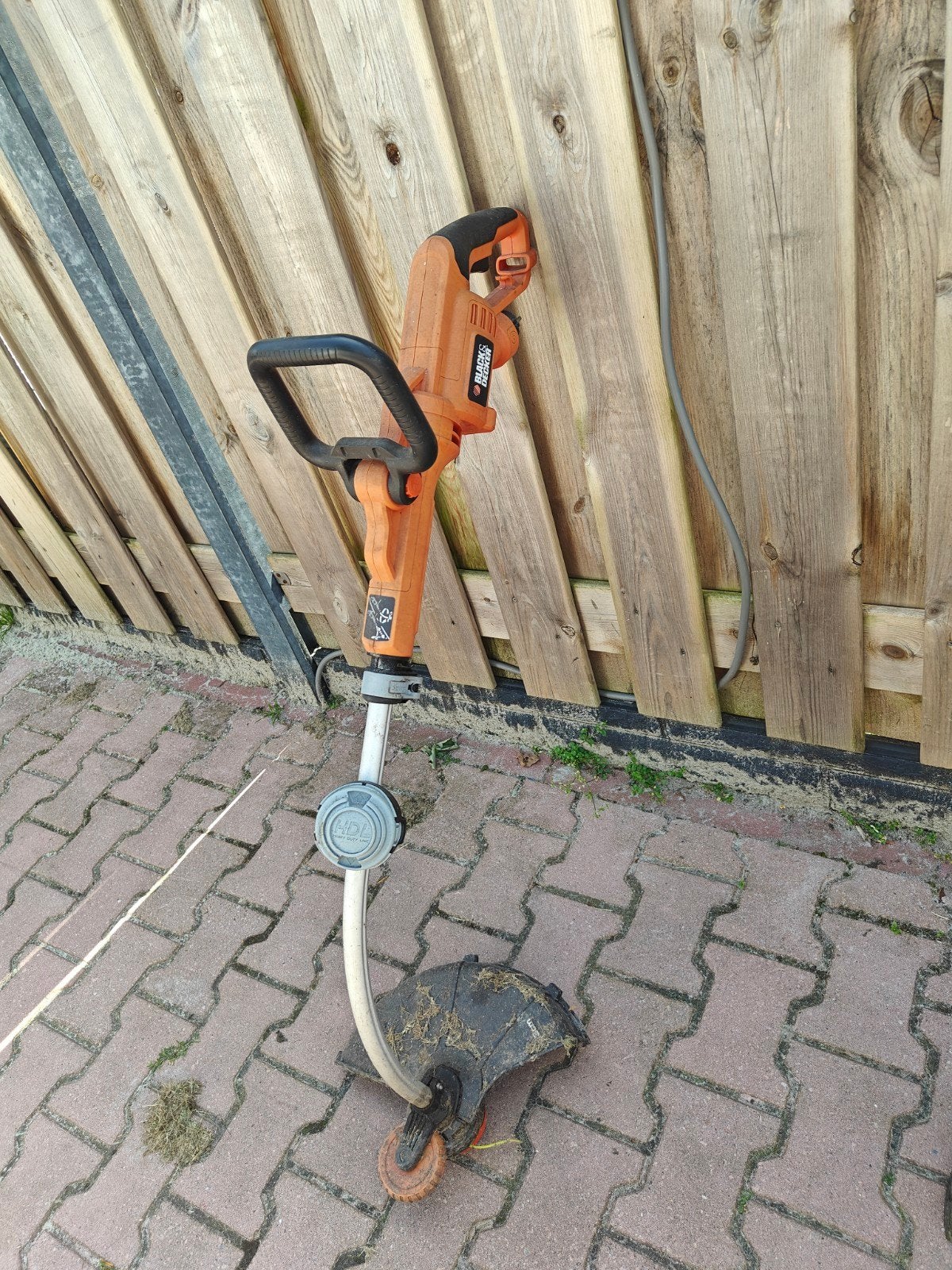 Black&Decker grastrimmer, Ophalen of Verzenden, Gebruikt, Elektrisch