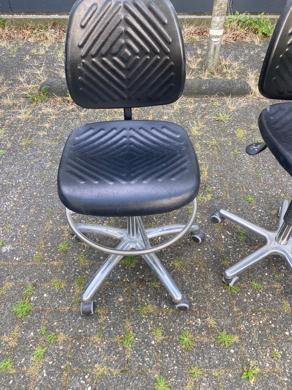 Werkplaats stoel comfort GMS proffesionele garage reparatie, Ophalen, Zo goed als nieuw, Zwart