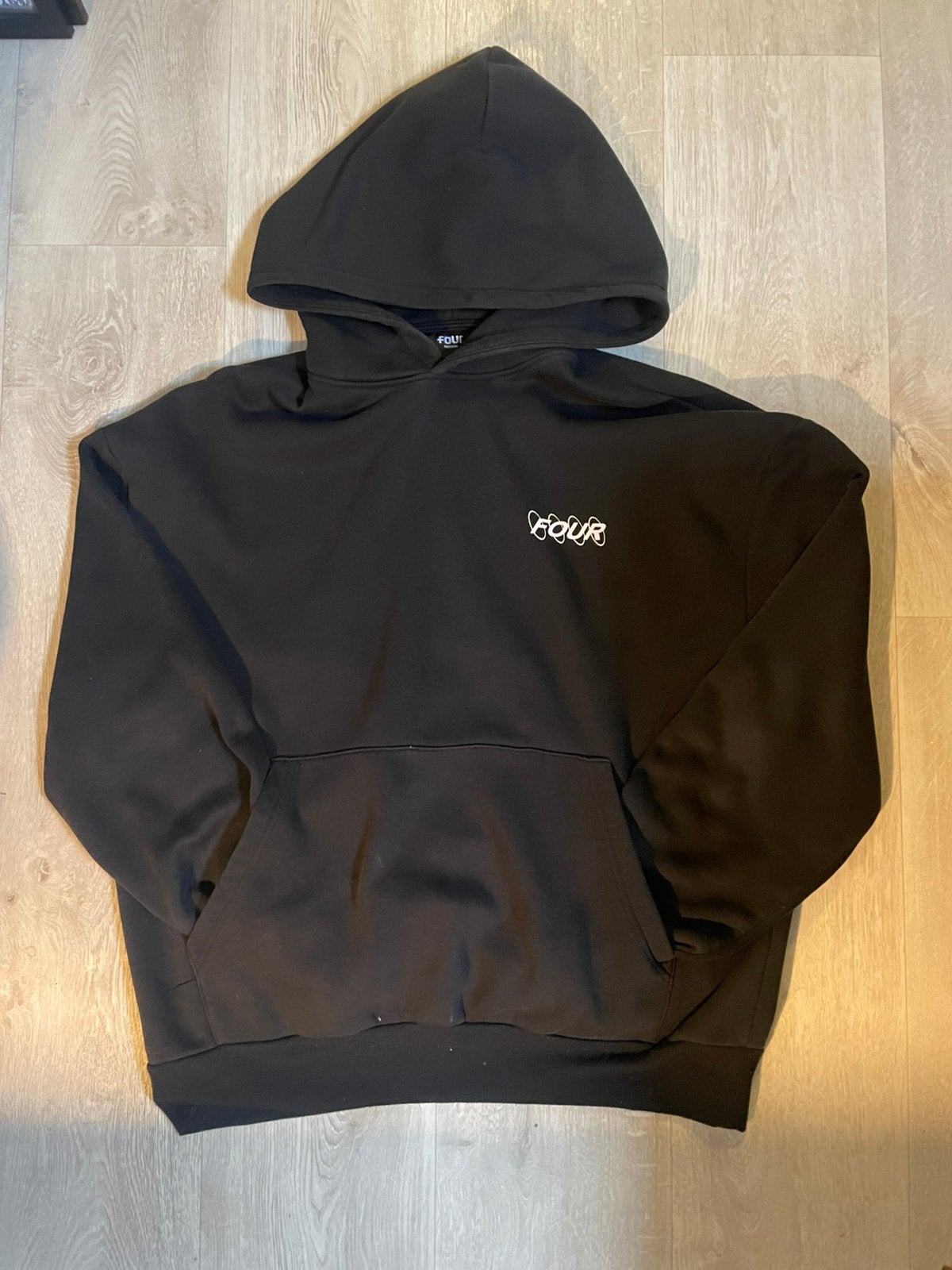 Four Hoodie, Verzenden, Zo goed als nieuw, Maat 48/50 (M), Zwart