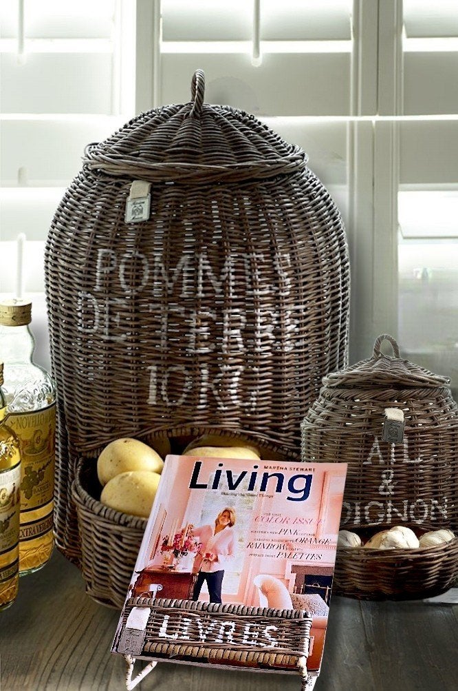 Rivièra maison rustic rattan kitchen set 4 delig, Ophalen of Verzenden