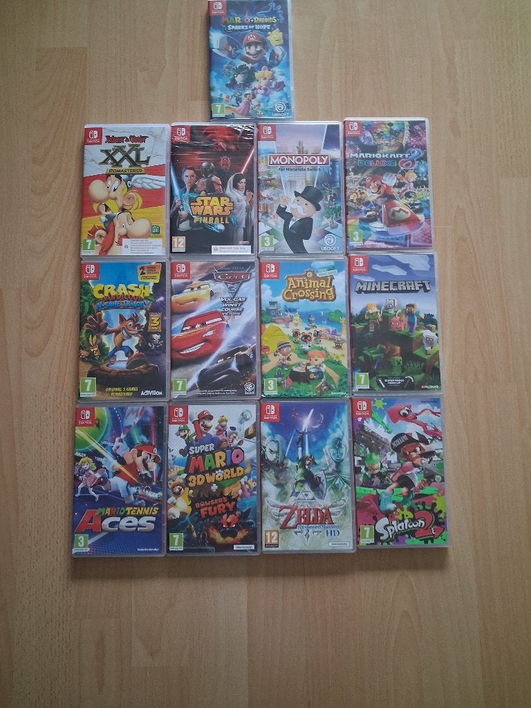 Nintendo games, (Nintendo switch 1), Spelcomputers en Games, Ophalen, Overige genres, 1 speler, Eén computer