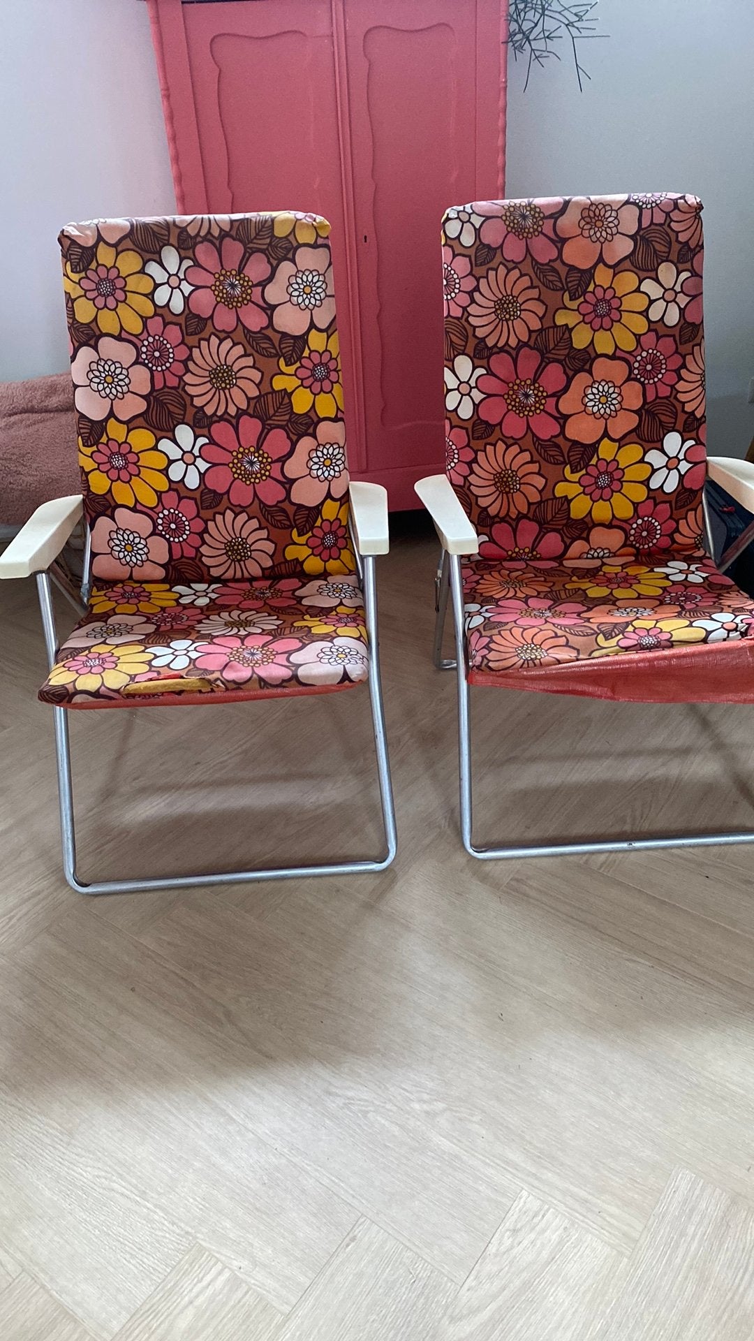 Vintage campingstoelen, Ophalen, Gebruikt, Campingstoel