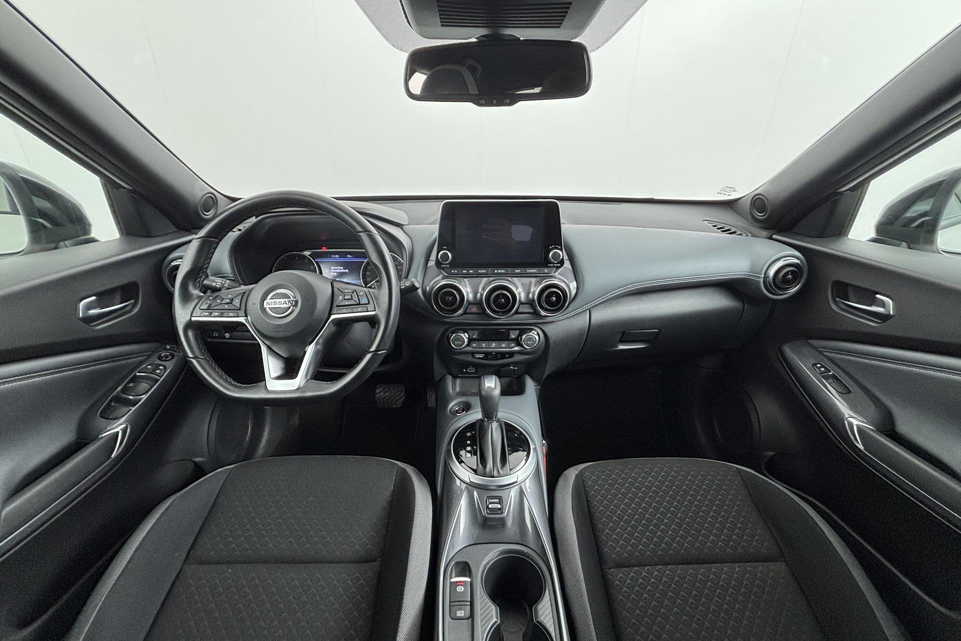Nissan Juke 1.0 DIG-T N-Design Opvallende tweekleurencombina, Auto's, Stof, Euro 6, Wit, Origineel Nederlands