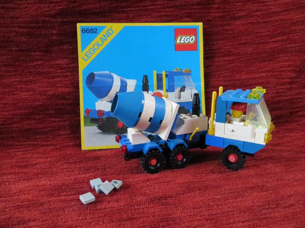 Lego Legoland 6682 uit de jaren 1980, Gebruikt, Lego, Compleet, Ophalen of Verzenden