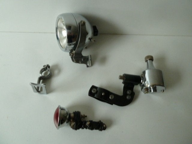 antieke fietslamp oldtimer classic no carbid lamp, Ophalen of Verzenden, Nieuw, Dynamo, Voorlicht