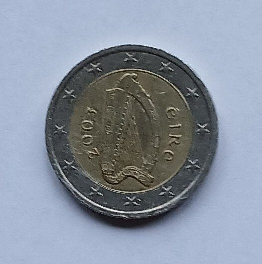 Ierland: 2 euromunt 2003., Ophalen of Verzenden, Ierland, 2 euro, Losse munt