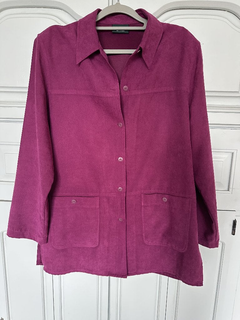 Blouse/jasje maat 38, donker roze, Ophalen of Verzenden, Nieuw, Maat 38/40 (M)