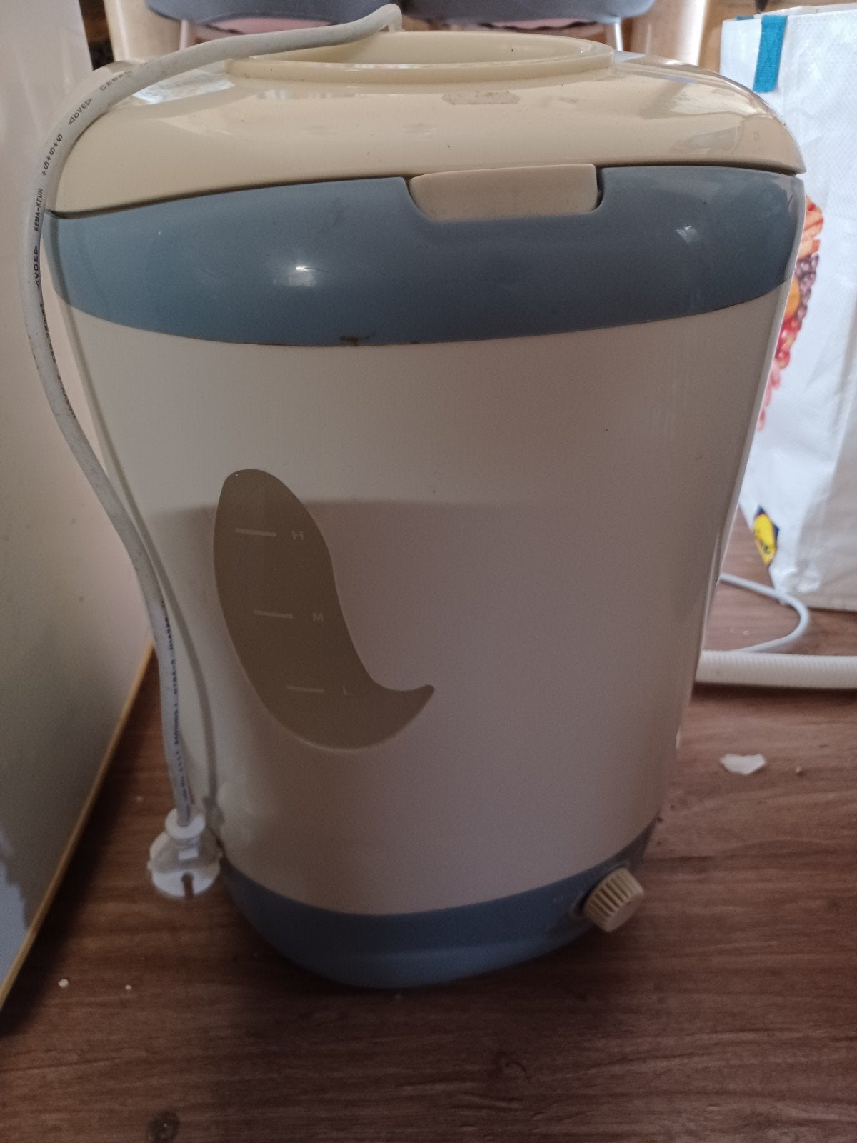 camping wasmachine, Ophalen, Gebruikt
