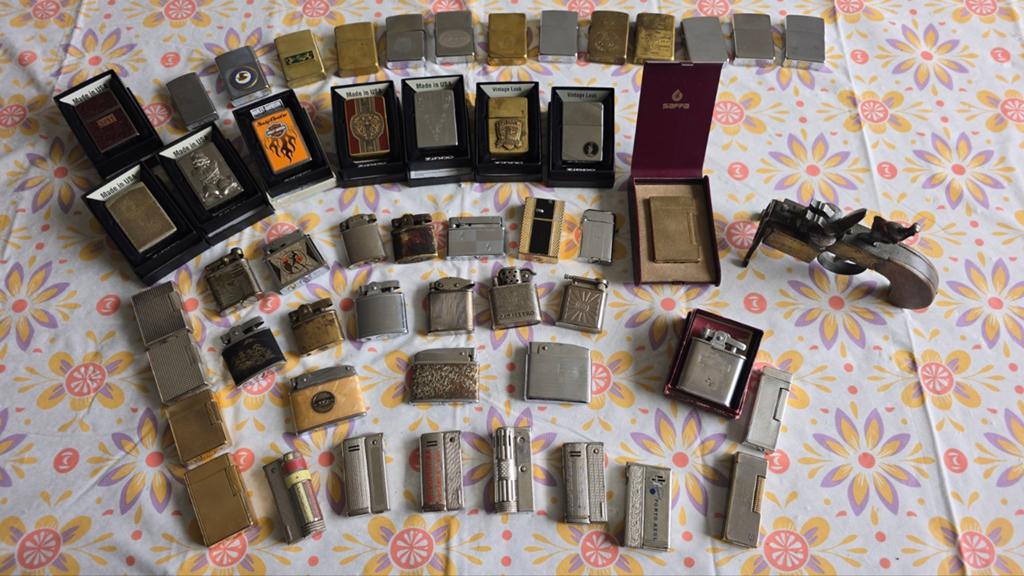 Grote collectie aanstekers, waaronder Zippo Dupont dunhill, Ophalen of Verzenden, Gebruikt, Aansteker