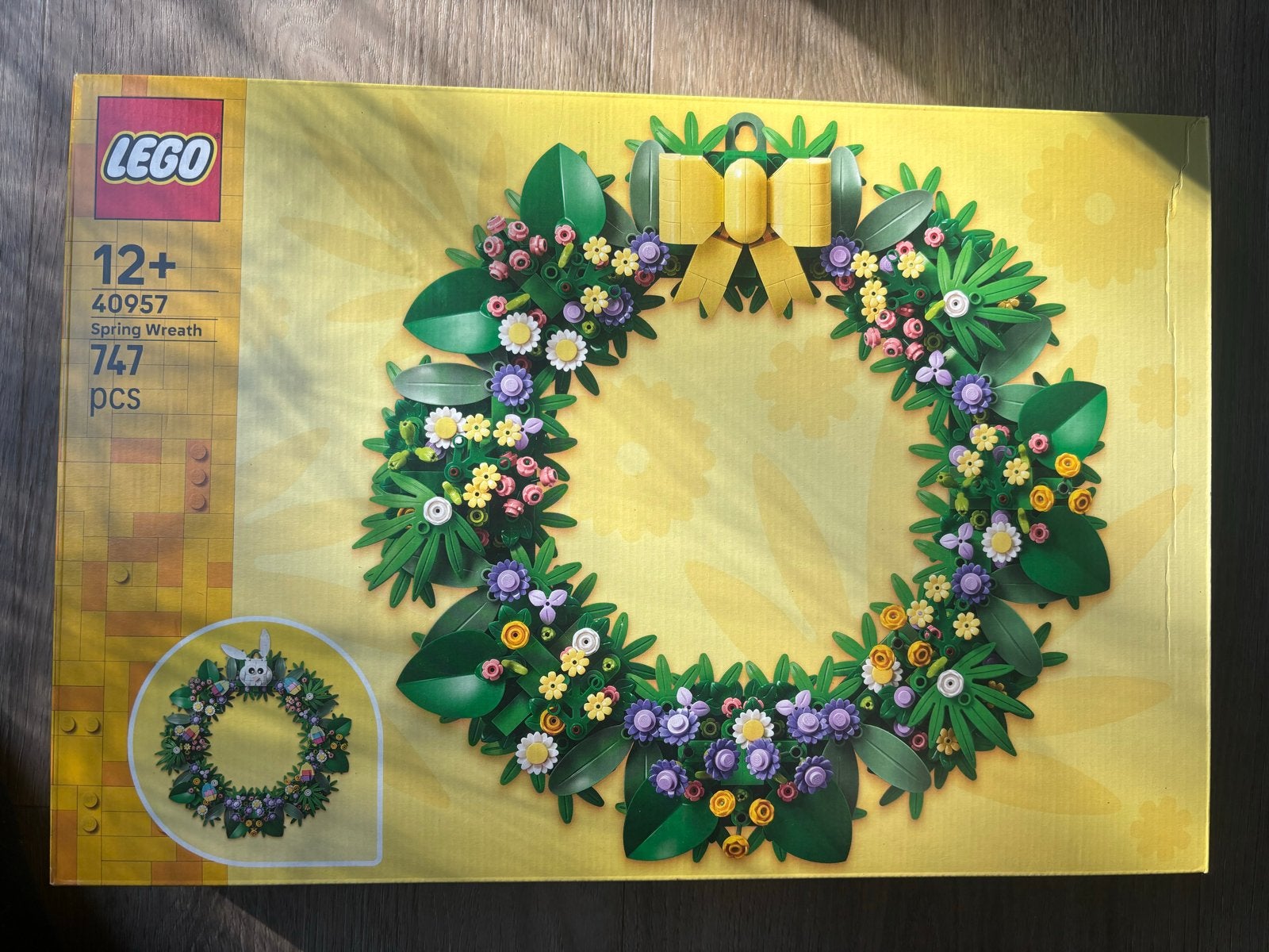 Nieuwe LEGO Spring Wreath 40957 - Lente Krans, Overige thema's, Lego, Nieuw, Ophalen of Verzenden