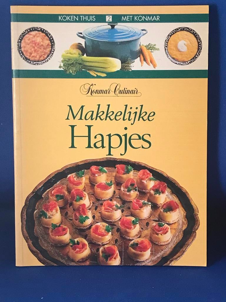 Konmar Culinair: Makkelijke Hapjes Kookboek, Ophalen, Gelezen, Overige gebieden, Tapas, Hapjes en Dim Sum