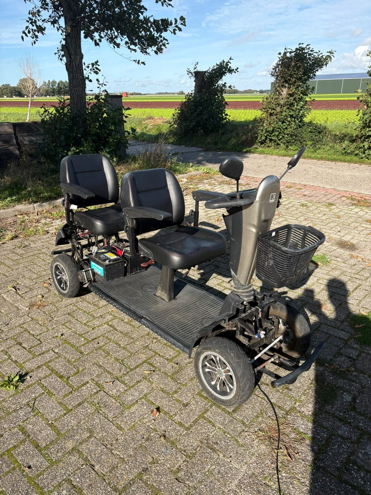 Booster 2 personen, Ophalen of Verzenden, Gebruikt, Elektrische rolstoel