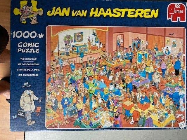 Jan van Haasteren 1.000 stukjes, Ophalen of Verzenden, 500 t/m 1500 stukjes, Zo goed als nieuw, Legpuzzel