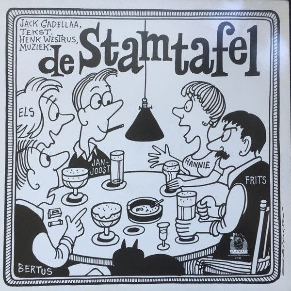 De Stamtafel vinyLP- Jack Gadellaa, Henk Westrus – Varagram, Ophalen, Gelezen, Nederland
