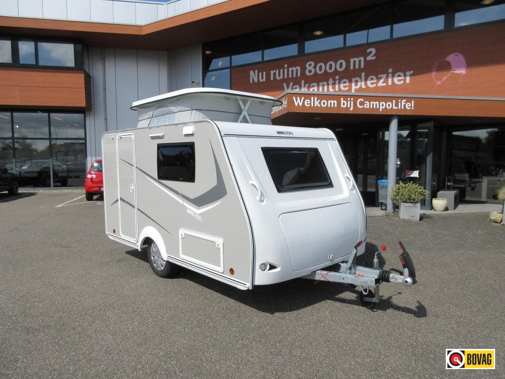 Trigano Mini Silver 290 FREESTYLE ZEER NETJES, Caravans en Kamperen, Overige typen, Trigano, Tot en met 2, Schokbreker